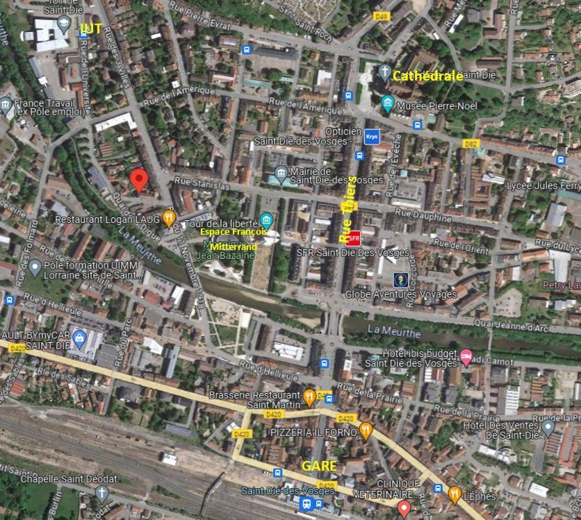 Saint-Die-des-Vosges Appartement St Eloi 75M² מראה חיצוני תמונה
